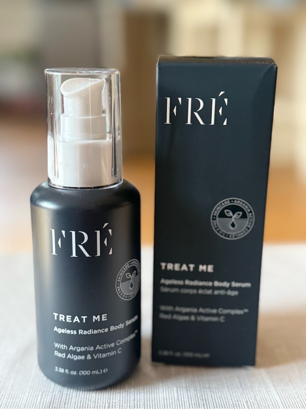 FRÉ Treat Me Ageless Radiance Firming Body Serum 3.38 oz New in Box